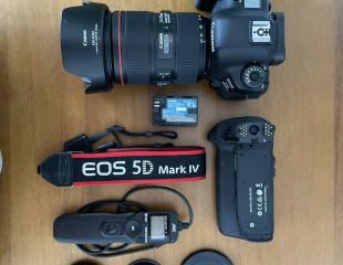 2 Months Used Canon EOS 5D Mark IV with 24-105mm Lens